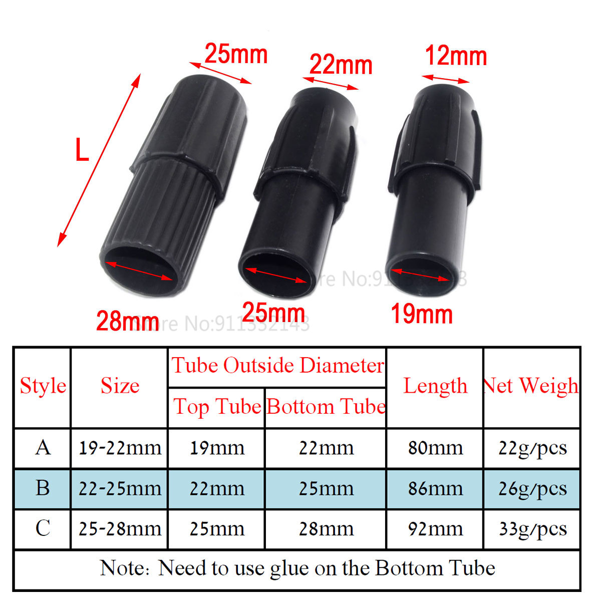 Rc Hobby Youtube - 4PCS Telescopic Pipe Joint Tube Connector