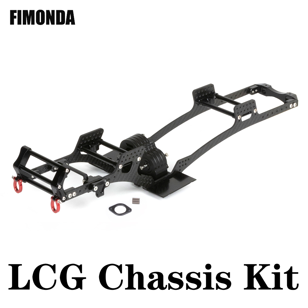 Rc Crawler 4X4 - Carbon Fiber LCG Chassis Kit Frame