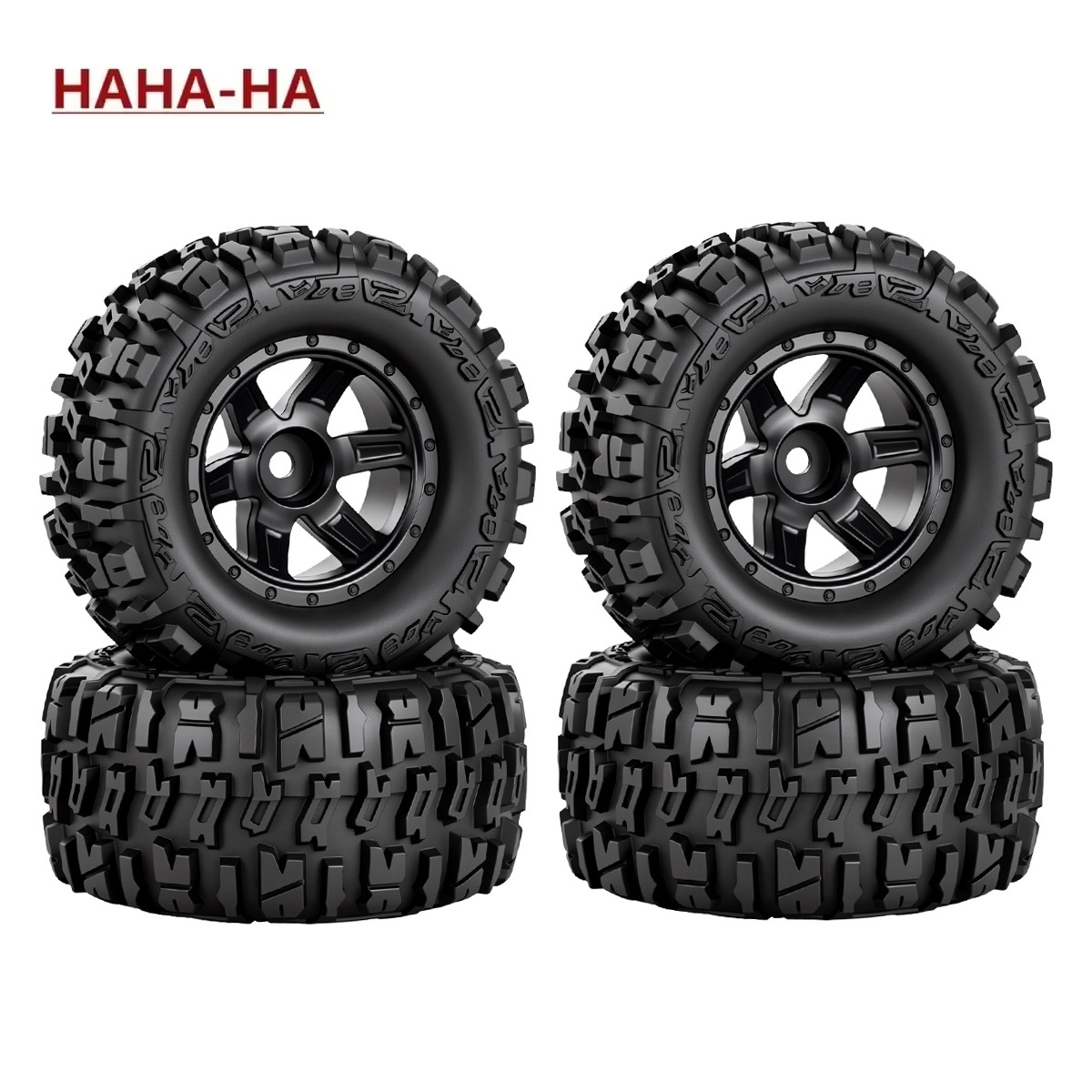 Rc Crawler 4X4 - 4Pcs 87mm Rubber Tires Wheels 12mm