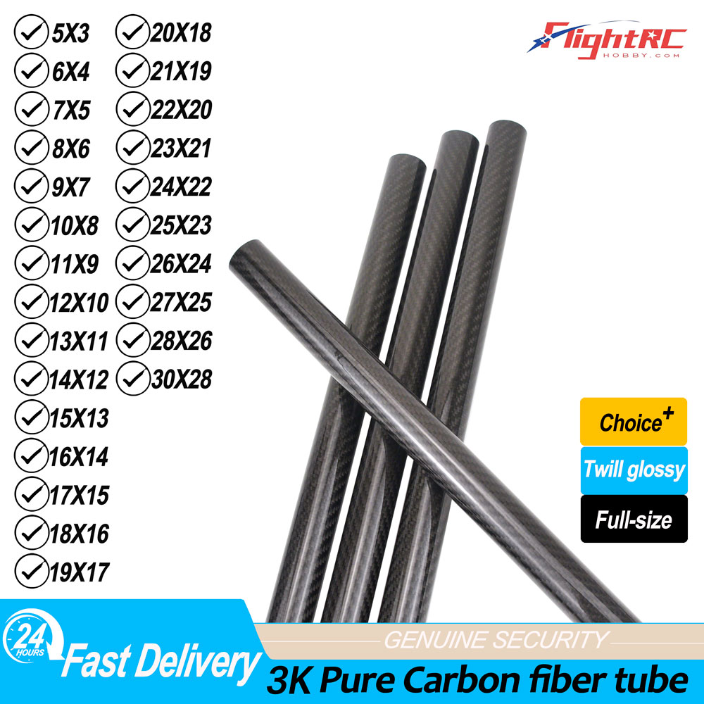 Rc Hobby Youtube - 1/2Pcs 3K Twill Glossy Carbon Fiber