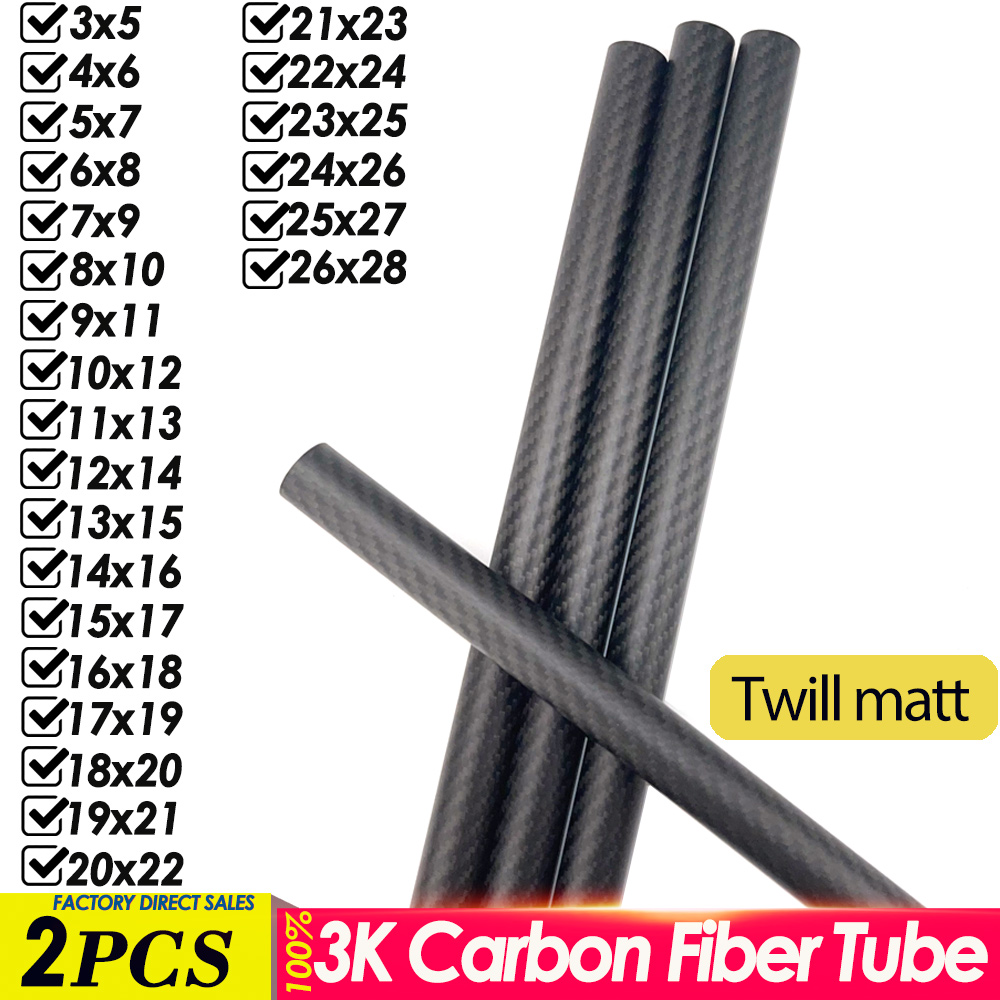 Rc Hobby Youtube - 1/ 2Pcs 3K Pure Carbon Fiber