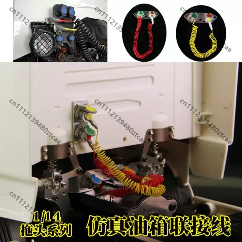 Rc Hobby Youtube - RC Tractor Container Truck Simulated Air‑Pipe