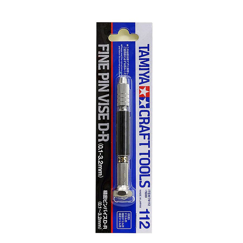 TAMIYA 74112 Fine Pin Vise D-R - огляд і ціна Rc Hobby Drill