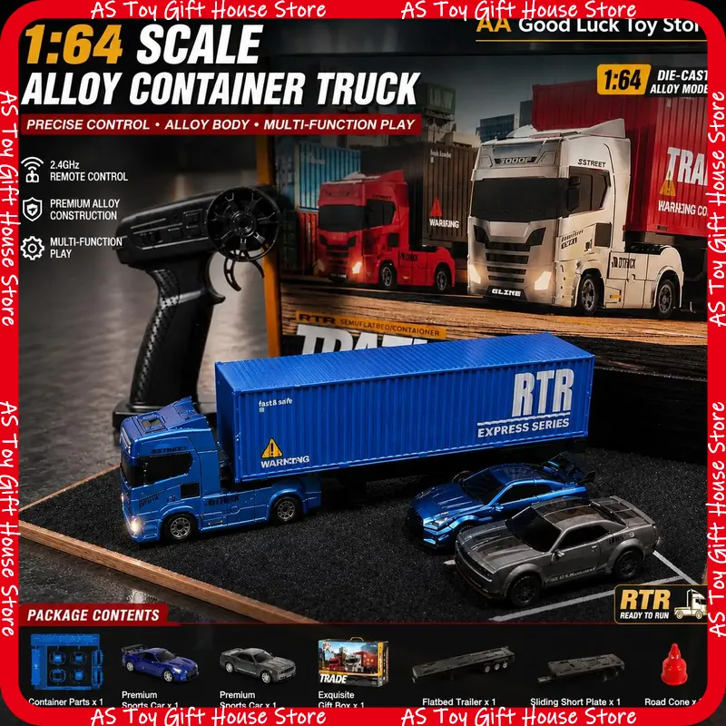Rtr 1 64 Scale Rc Trailer Truc - огляд і ціна Hobby Rc Van