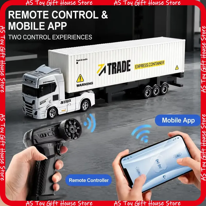 Rtr 1 64 Scale Rc Trailer Truc - огляд і ціна Hobby Rc Van