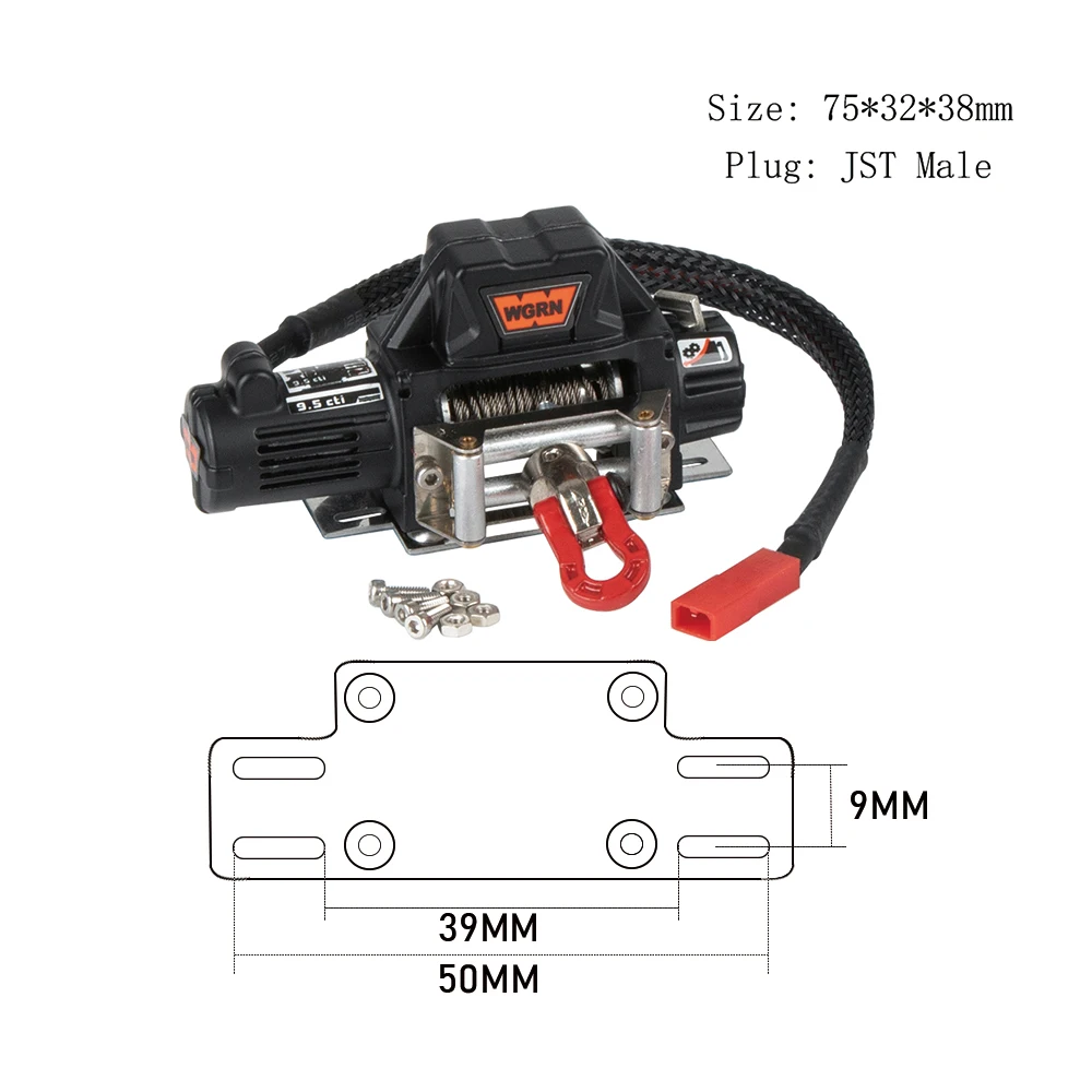 Scale Metal Winch and Wireless - огляд і ціна Rc Crawler 4X4