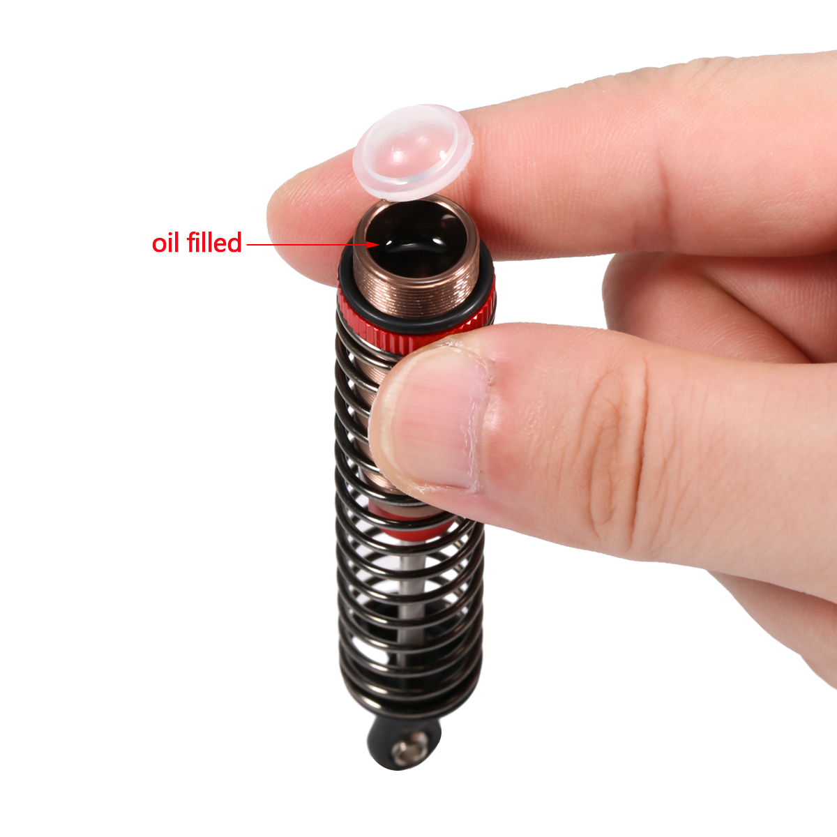 4Pcs Adjustable Oil Filled Sho - огляд і ціна Rc Crawler 4X4