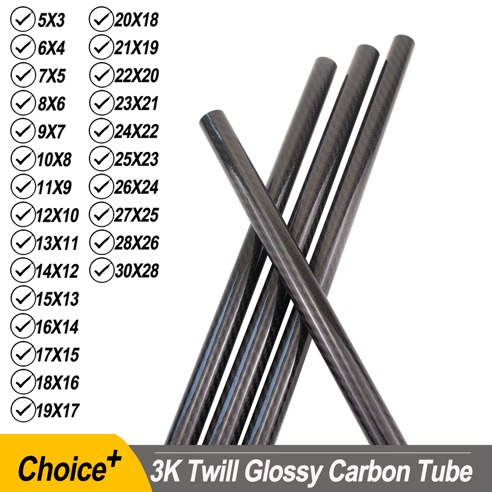 2Pcs 3k Full Carbon Fiber Tube - огляд і ціна Rc Hobby Youtube