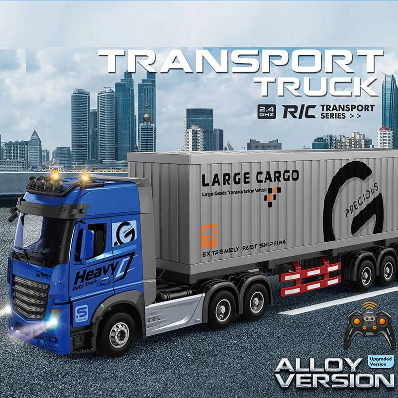 RC Car Big RC Container Truck  - огляд і ціна Hobby Rc Van