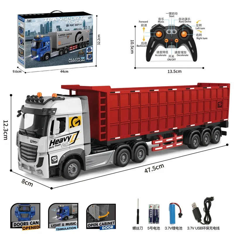 RC Car Big RC Container Truck  - огляд і ціна Hobby Rc Van